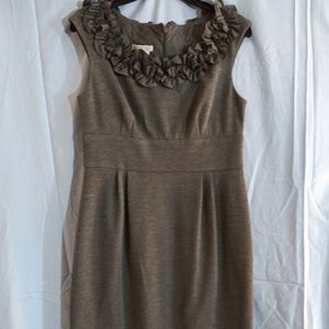 London Times grey short dress